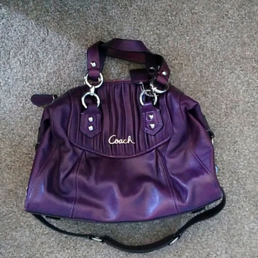 Coach - eggplant purple